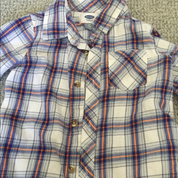 Old Navy Toddler Boy Button Down Shirt - Picture 1 of 1